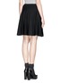 Back View - Click To Enlarge - DIANE VON FURSTENBERG - 'Cacey' flare rib skirt