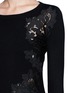 Detail View - Click To Enlarge - DIANE VON FURSTENBERG - 'Doreen' lace insert sweater