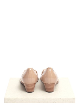 Back View - Click To Enlarge - COLE HAAN - Air Tali open-toe wedge
