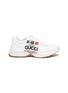Main View - Click To Enlarge - GUCCI - 'Rhyton worldwide' graphic print oversize leather sneakers