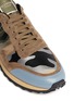 Detail View - Click To Enlarge - VALENTINO GARAVANI - Camouflage leather suede sneakers