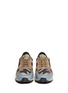 Figure View - Click To Enlarge - VALENTINO GARAVANI - Camouflage leather suede sneakers