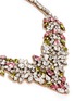 Detail View - Click To Enlarge - VALENTINO GARAVANI - Crystal flower necklace