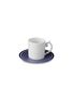 Main View - Click To Enlarge - L'OBJET - Perlée espresso cup and saucer set – Blue