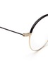 Detail View - Click To Enlarge - STEPHANE + CHRISTIAN - 'Milli 01' coated metal wire rim optical glasses