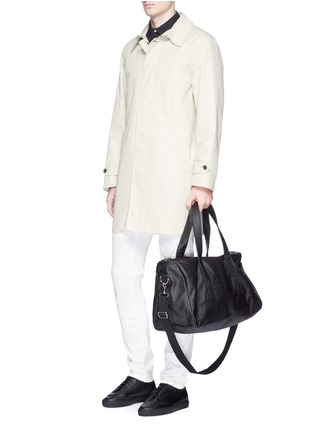 Figure View - Click To Enlarge - MEILLEUR AMI PARIS - 'Bel Ami' saffiano leather duffle bag