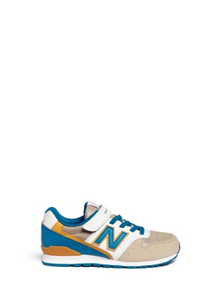 Main View - Click To Enlarge - NEW BALANCE - '996' mesh and leather kids sneakers