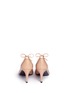 Back View - Click To Enlarge - STUART WEITZMAN - 'Peekamid' bow leather pumps