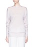 Main View - Click To Enlarge - CALVIN KLEIN 205W39NYC - 'Easo' sheer cashmere sweater