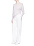 Figure View - Click To Enlarge - CALVIN KLEIN 205W39NYC - 'Easo' sheer cashmere sweater