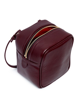  - A-ESQUE - Micro Container 02' leather crossbody bag