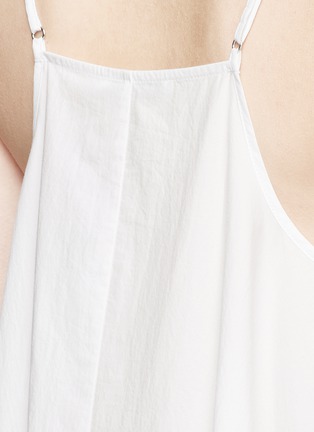 Detail View - Click To Enlarge - T BY ALEXANDER WANG - Cotton poplin trapeze dress