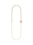 Main View - Click To Enlarge - MIRIAM HASKELL - Star clasp chain glass pearl necklace