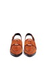 Front View - Click To Enlarge - 3.1 PHILLIP LIM - 'Quinn' buckle suede slingback loafer pumps