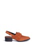 Main View - Click To Enlarge - 3.1 PHILLIP LIM - 'Quinn' buckle suede slingback loafer pumps