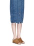 Figure View - Click To Enlarge - 3.1 PHILLIP LIM - Open toe suede mules