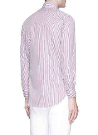 Back View - Click To Enlarge - TOMORROWLAND - Stripe cotton poplin shirt