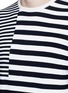 Detail View - Click To Enlarge - TOMORROWLAND - Stripe patchwork cotton T-shirt