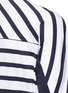 Detail View - Click To Enlarge - TOMORROWLAND - Stripe panel cotton T-shirt