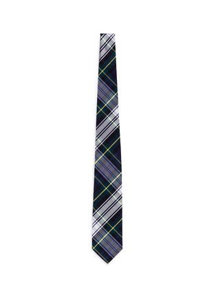 Main View - Click To Enlarge - TOMORROWLAND - Tartan plaid silk tie