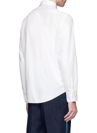 Back View - Click To Enlarge - TOMORROWLAND - Cotton poplin shirt