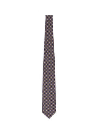 Main View - Click To Enlarge - DRAKE'S - Mini floral print silk tie