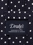 Detail View - Click To Enlarge - DRAKE'S - Polka dot print silk grenadine tie
