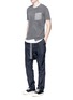 Figure View - Click To Enlarge - RICK OWENS DRKSHDW - Drop crotch jogging pants