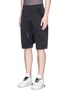 Front View - Click To Enlarge - RICK OWENS DRKSHDW - 'Aircut Pods' drop crotch shorts