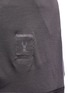 Detail View - Click To Enlarge - RICK OWENS DRKSHDW - Curved seam sheer T-shirt