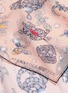 Detail View - Click To Enlarge - ALEXANDER MCQUEEN - Jewelled skull animal silk chiffon scarf