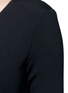 Detail View - Click To Enlarge - THE ROW - 'Thelma' scuba jersey V-neck dress