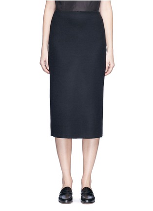 Main View - Click To Enlarge - THE ROW - 'Hilda' virgin wool blend pencil skirt