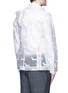 Back View - Click To Enlarge - THOM BROWNE  - Hector print packable hooded PU blazer