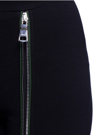 Detail View - Click To Enlarge - EMILIO PUCCI - Punto Milano zip leg skinny pants