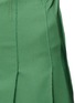 Detail View - Click To Enlarge - EMILIO PUCCI - Techno twill pintuck pleated skirt
