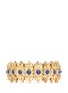 Main View - Click To Enlarge - PHILIPPE AUDIBERT - 'Cocopa' floral engraved stone elastic bracelet