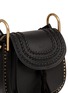 Detail View - Click To Enlarge - CHLOÉ - 'Hudson' small braided leather shoulder bag