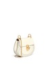 Figure View - Click To Enlarge - CHLOÉ - 'Drew' small perforated leather shoulder bag