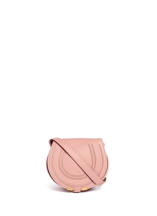 Main View - Click To Enlarge - CHLOÉ - 'Marcie' small leather crossbody bag