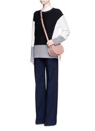 Figure View - Click To Enlarge - CHLOÉ - 'Marcie' small leather crossbody bag