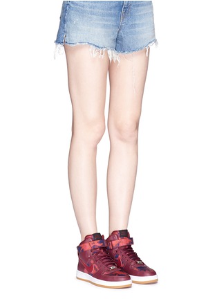 Figure View - Click To Enlarge - NIKE - 'AF-1 Ultra Force' mid top leather sneakers