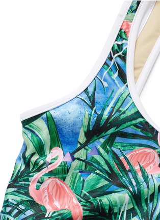 Detail View - Click To Enlarge - WE ARE HANDSOME - 'The Paradiso' open back one-piece swimsuit
