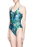 Figure View - Click To Enlarge - WE ARE HANDSOME - 'The Paradiso' open back one-piece swimsuit
