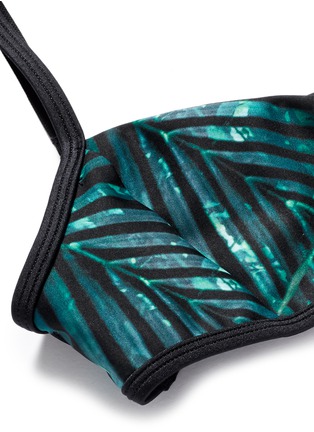 Detail View - Click To Enlarge - WE ARE HANDSOME - 'The Kinabalu' print active bralette