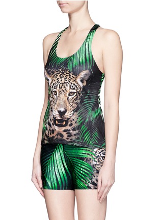 Front View - Click To Enlarge - WE ARE HANDSOME - 'The Kinabalu' print active singlet