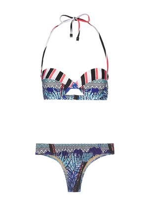 Main View - Click To Enlarge - WE ARE HANDSOME - 'The Empire' cupped bikini set