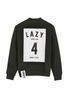 Main View - Click To Enlarge - STUDIO CONCRETE - 'Series 1 to 10' unisex sweatshirt - 4 Lazy