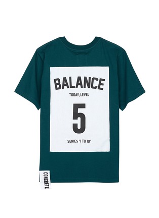 Main View - Click To Enlarge - STUDIO CONCRETE - 'Series 1 to 10' unisex T-shirt - 5 Balance
