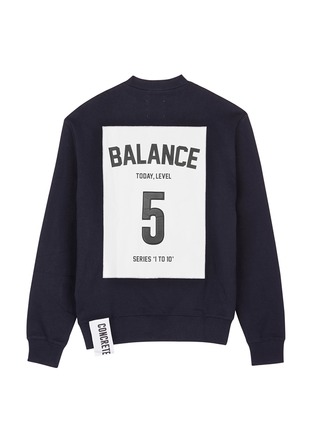 Main View - Click To Enlarge - STUDIO CONCRETE - 'Series 1 to 10' unisex sweatshirt - 5 Balance